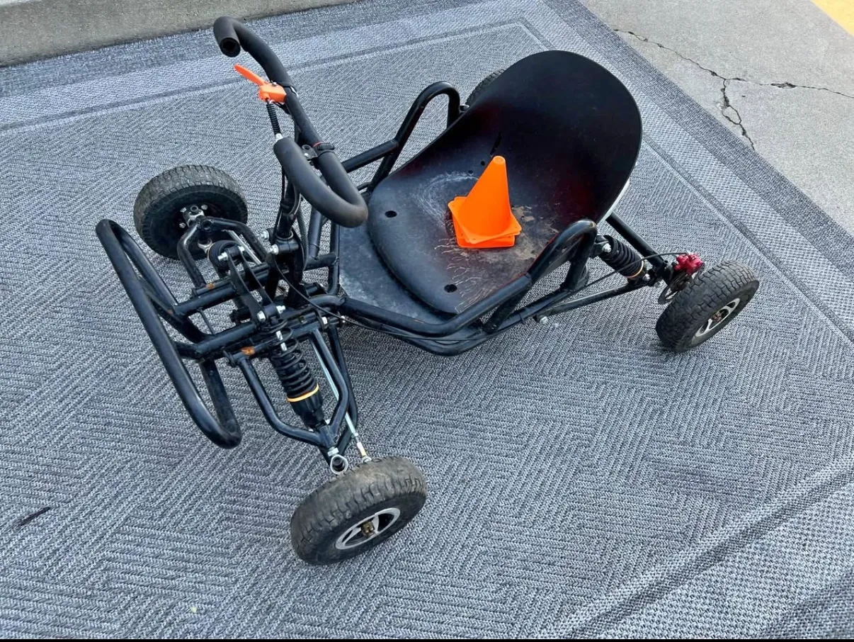 Children's Pedal Go-Kart with Durable Frame